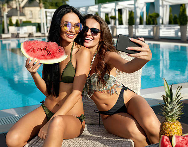 Why did watermelon become so popular on social media?