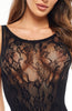 Erotic black dress lingerie