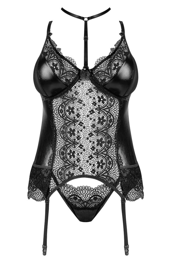 Choker lingerie set with bold, empowering design
