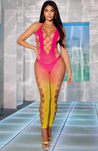 Load image into Gallery viewer, Ombre bodystocking lingerie