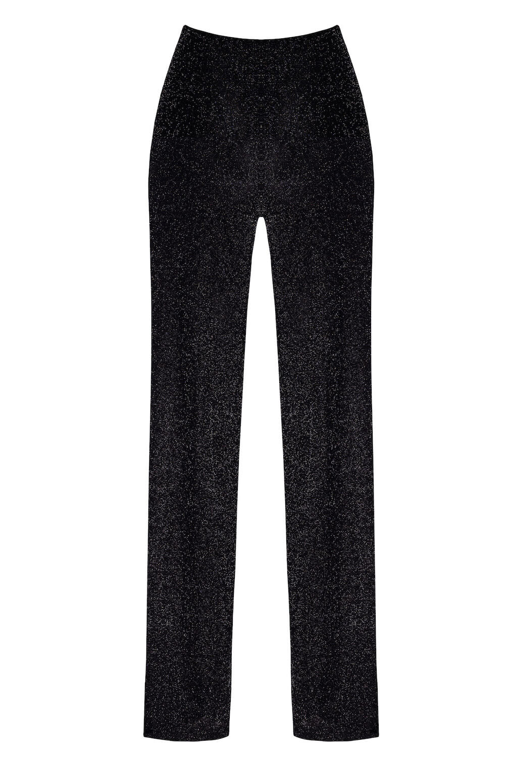 Sheer sparkly black mesh palazzo pants