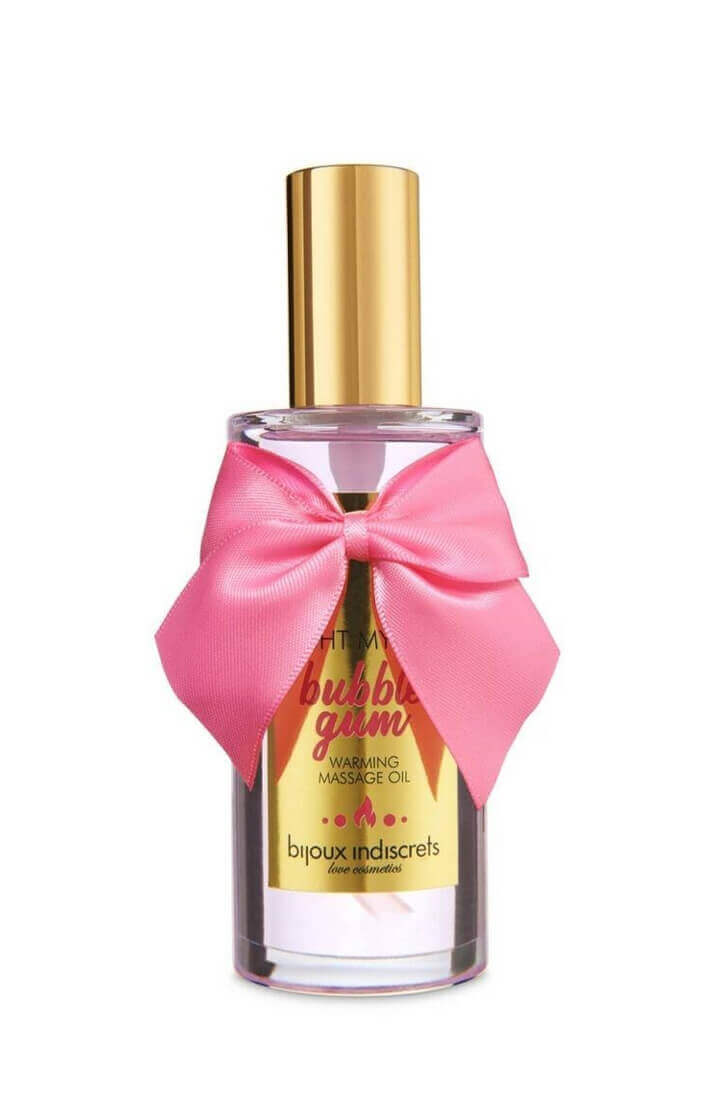 Strawberry Bubblegum warming massage oil