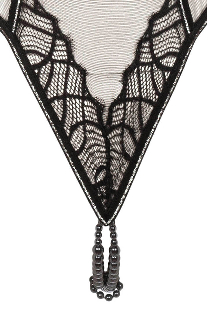 Bodysuit with pearl string - Manhattan Body