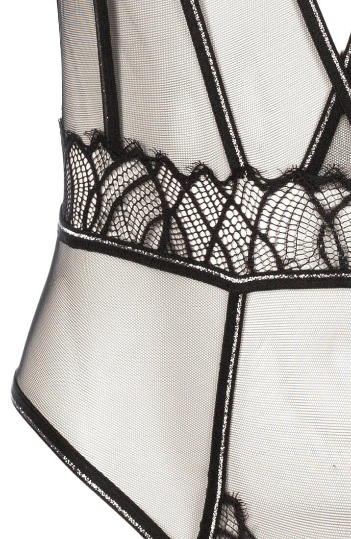 Bodysuit with pearl string - Manhattan Body