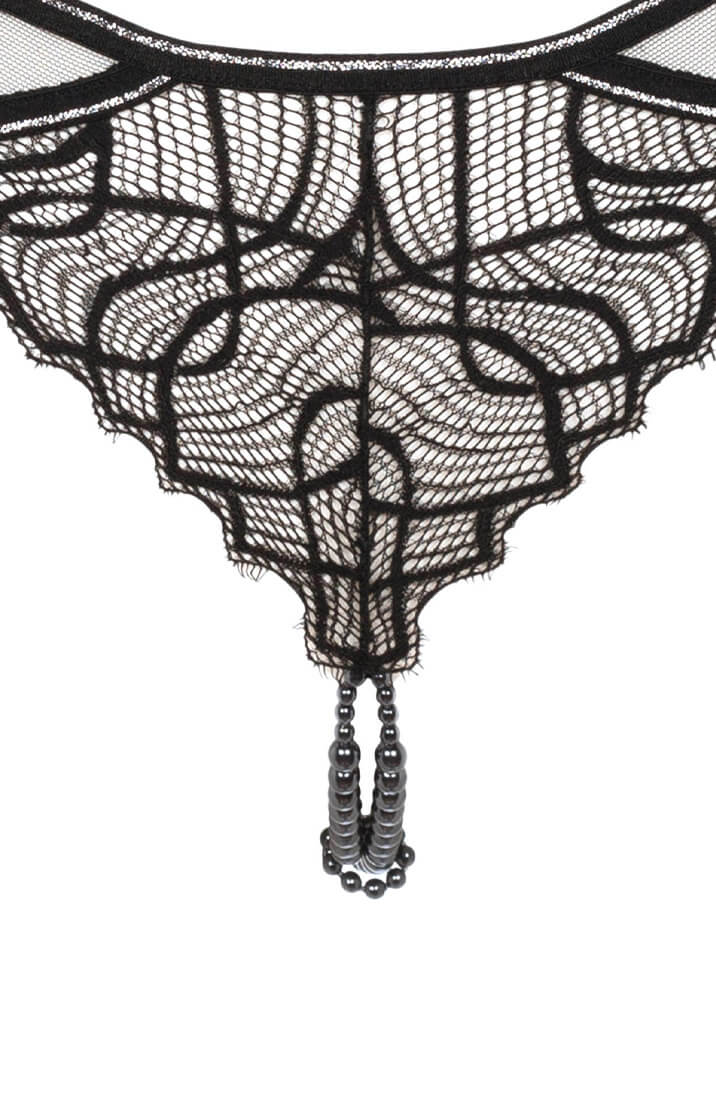Brief panty with pearl string - Manhattan Brief