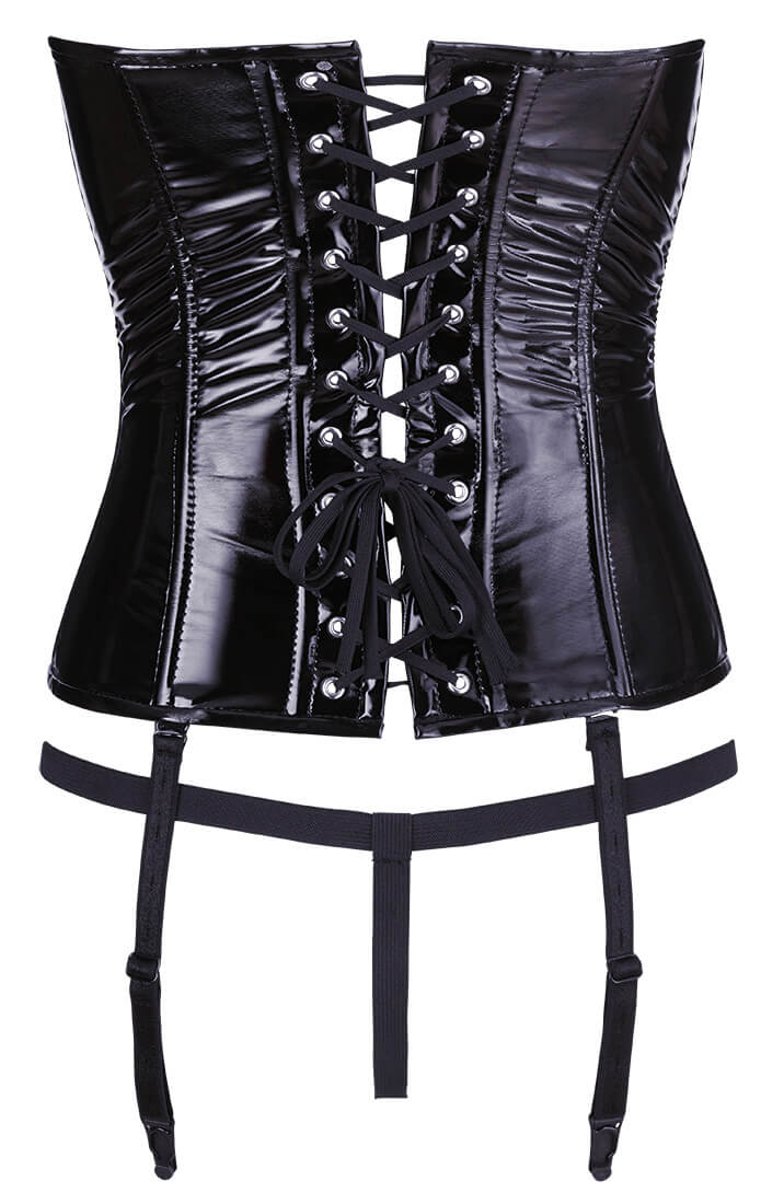 Black vinyl corset - Reinvent Yourself