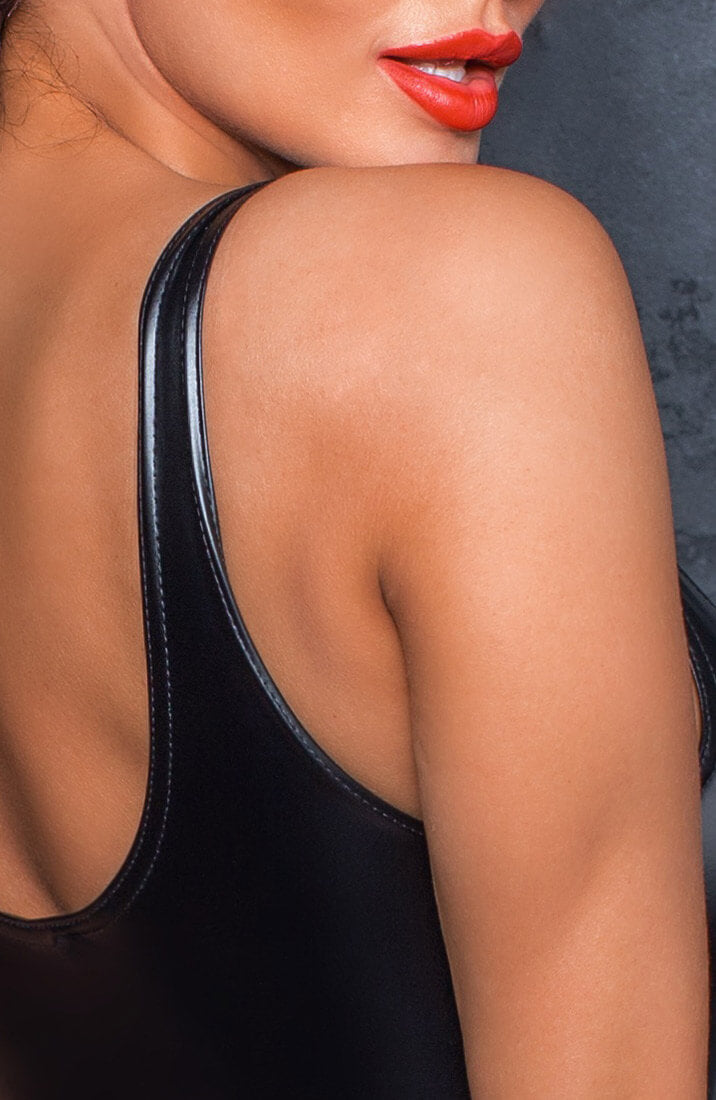 Wet look bodysuit - Till The World Ends