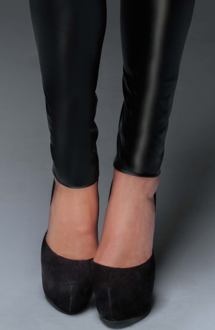 Wet look Stay Up stockings - Making Me High