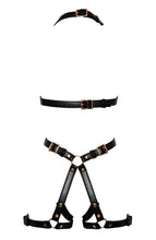 Load image into Gallery viewer, Faux leather body harness