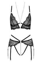 Load image into Gallery viewer, Lingerie set with jewelry chains - Glamorous Seduction