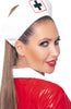 Red vinyl naughty nurse costume - To The Rescue