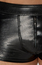 Load image into Gallery viewer, Wet look X snakeskin boxer shorts