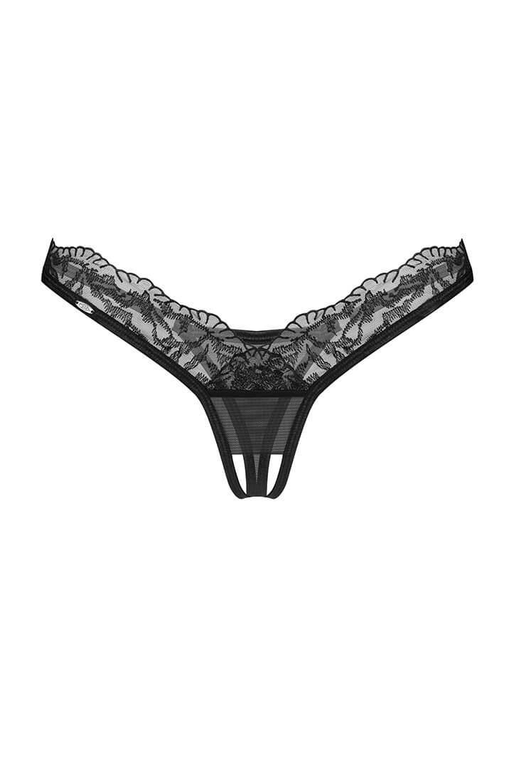 COAX Copenhagen Lingerie - Crotchless thong front