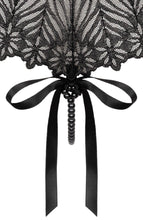 Load image into Gallery viewer, Black panty with black pearl string - Destino Dark Panty