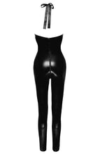 Load image into Gallery viewer, Black vinyl catsuit - Get It On