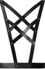 Faux leather Cross-Cleavage Harness