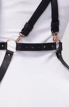 Load image into Gallery viewer, Faux leather dress harness