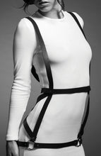 Load image into Gallery viewer, Faux leather dress harness