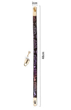 Load image into Gallery viewer, Faux pink &amp; gold reptile collar/bracelet