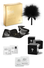 Load image into Gallery viewer, Gold intimacy gift box - Eat. Love. Sleep. Repeat