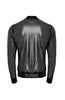 Men's Laser-cut wet look bomber jacket