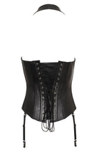 Load image into Gallery viewer, Leather Corset with Buckles - Power Move