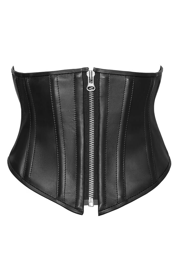 natural leather waist cincher for COAX Copenhagen
