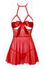 Red bow chemise