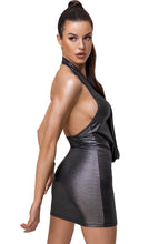 Load image into Gallery viewer, Bodycon dress with silver shimmer - Let&#39;s Go Out