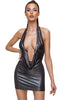 Bodycon dress with silver shimmer - Let's Go Out