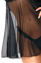Load image into Gallery viewer, Sheer black doll chemise - Laura