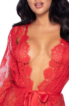 Load image into Gallery viewer, Red bodysuit &amp; robe - Bedtime Stories