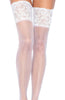 White stay up stockings