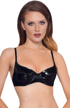 Load image into Gallery viewer, Black vinyl bra - Soft Moans