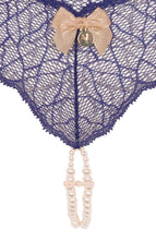 Load image into Gallery viewer, Blue double pearl string - Sydney Doublev