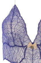 Load image into Gallery viewer, Blue bodysuit with double pearl string - Sydney Body Double