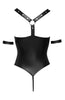 Crotchless bodysuit with restraints - Observing Individuals