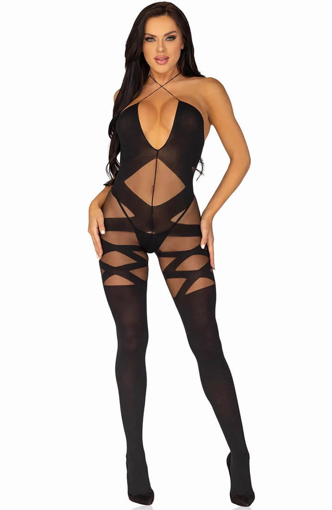 Crotchless bodystocking - Kelsie Jean Smeby