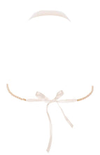 Load image into Gallery viewer, Ivory bralette with pearls - Geneva Bra