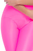 Hot pink wet look catsuit - Dainty Desires