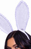 White lace bunny ears