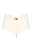 Ivory hipster panty with pearl string - Sydney panty