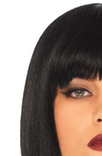 Load image into Gallery viewer, Short black bob wig