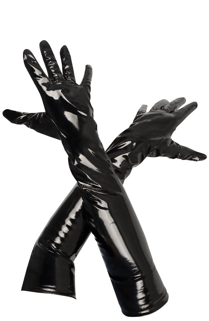 Long vinyl gloves - Smooth Touch