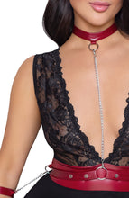 Load image into Gallery viewer, Lingerie dress with choker &amp; restraints - Seeking Visuals