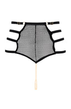 Load image into Gallery viewer, High waist knickers with double pearl string - London High Wais Brief