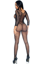 Load image into Gallery viewer, Long sleeve fishnet bodystocking - Spot On!