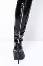Load image into Gallery viewer, Plus Size PVC catsuit with 3-way metal zip - UnChained