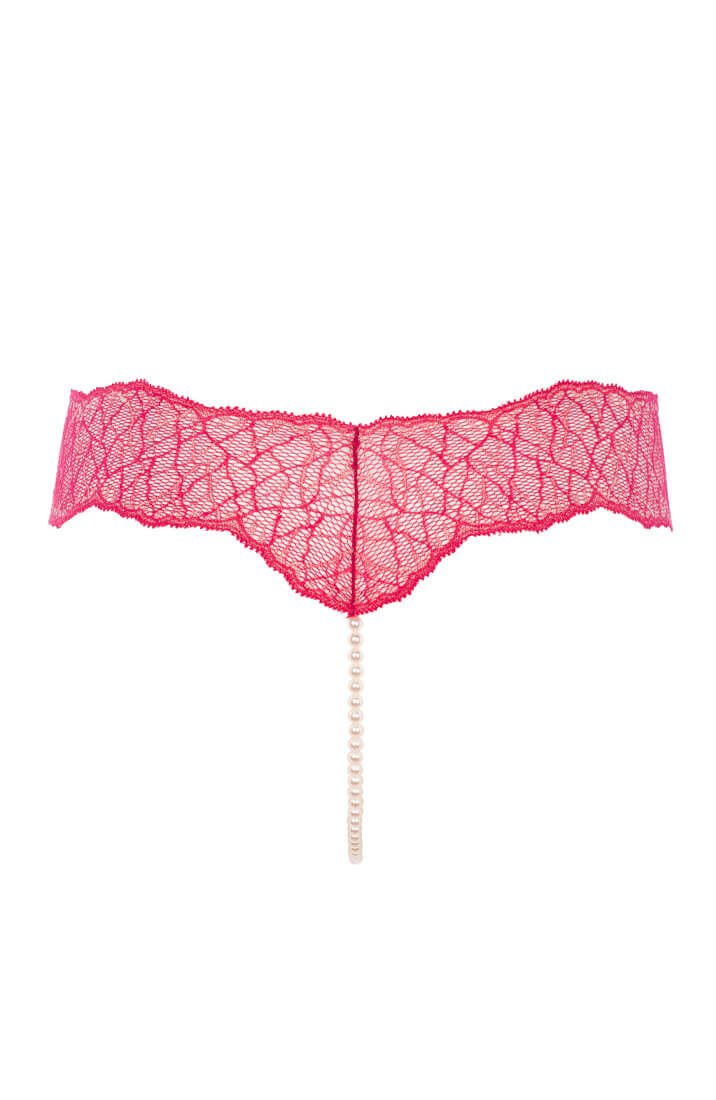 Red pearl string - Sydney Single