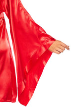 Load image into Gallery viewer, Red satin robe - Kandi